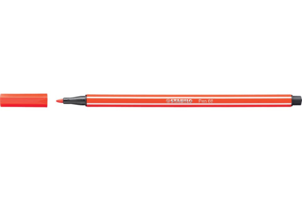 Pennarelli Stabilo Pen 68 1 mm  rosso chiaro - 68/40