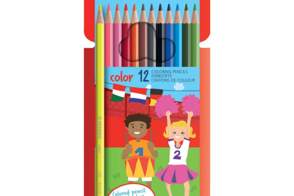 Matite colorate Stabilo Color assortiti  Conf. 12 pezzi - 1912/77-01