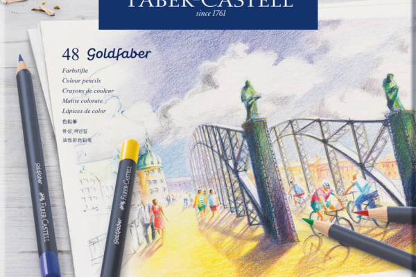 Matite colorate  permanenti Goldfaber Faber-Castell 48 colori Con. 48 pezzi -114748