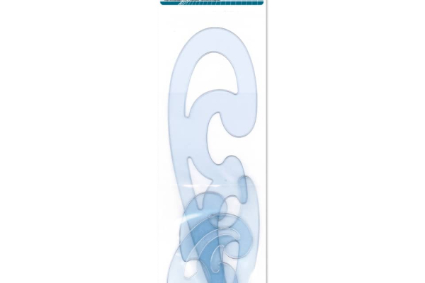 Set curvilinee ARDA Serie Uni polistirolo termoresistente grigio trasparente  Conf. 3 pezzi - 29012