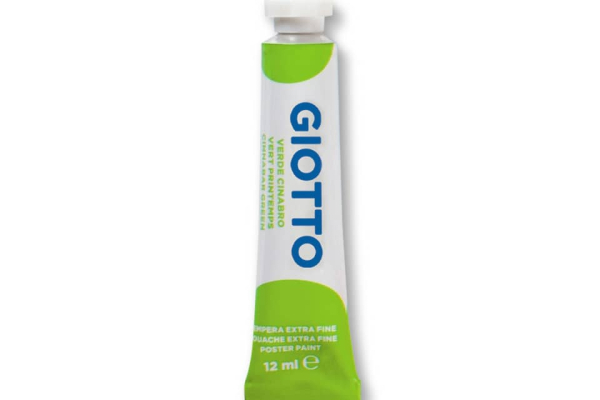 Tempera GIOTTO Extra 12 ml verde cinabro  35201100