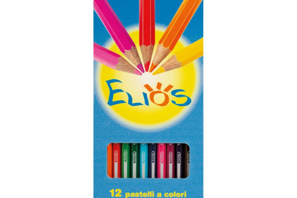Matite colorate FILA Elios assortiti astuccio da 36 + temperino - F274600