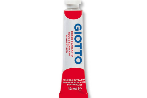 Tempera GIOTTO Extra 12 ml rosso scarlatto 35200800