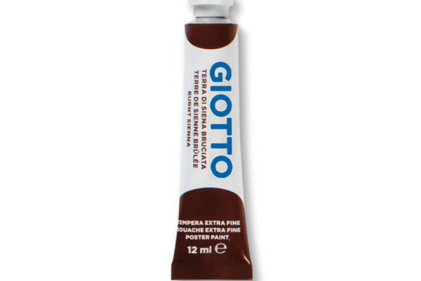 Tempera GIOTTO Extra 12 ml terra di Siene bruciata 35202200