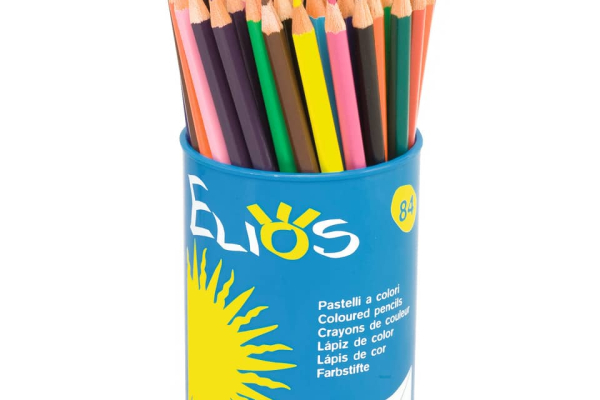 Matite colorate FILA Elios assortiti  barattolo da 84 - F517300