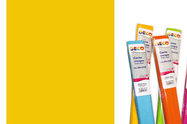 Rotolo di Carta crespa - 50x250 cm - 40 g/m² Deco oro 05121