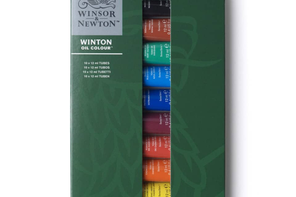 Set tubetti colore ad olio per principianti Winsor&Newton colori assortiti - conf. 10 pezzi - 1490701