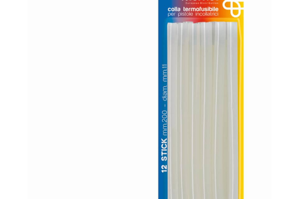 Refill colla stick per pistole colla a caldo. Conf. 12 refill Iternet blister 12 refill - 4231